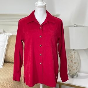 Talbots Petites Stretch Button Up Shirt Size Petite